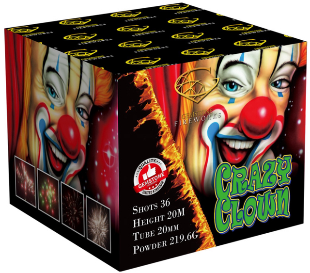 CRAZY CLOWN 36 SHOTS