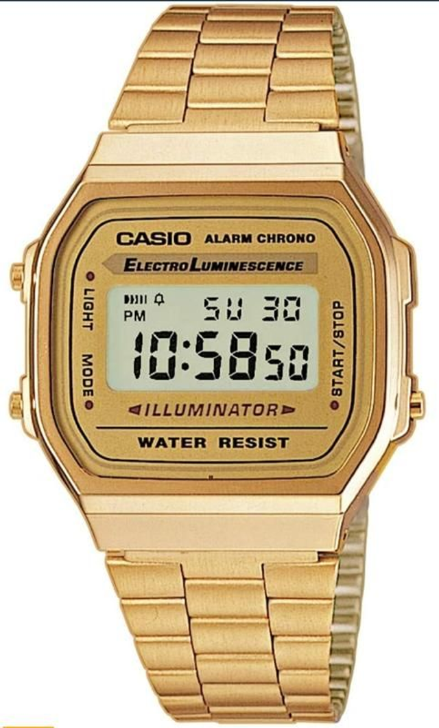 Casio Orologio Dorato A168WG-9EF