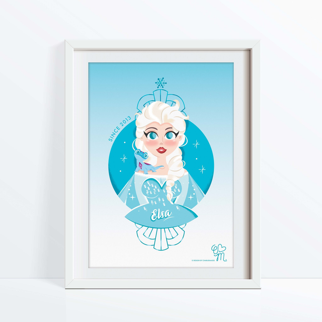 Illustration Girl Power | 17 Elsa