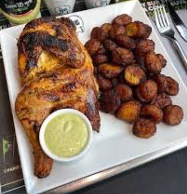 Poulet Braisé ( passer commande 1h avant)