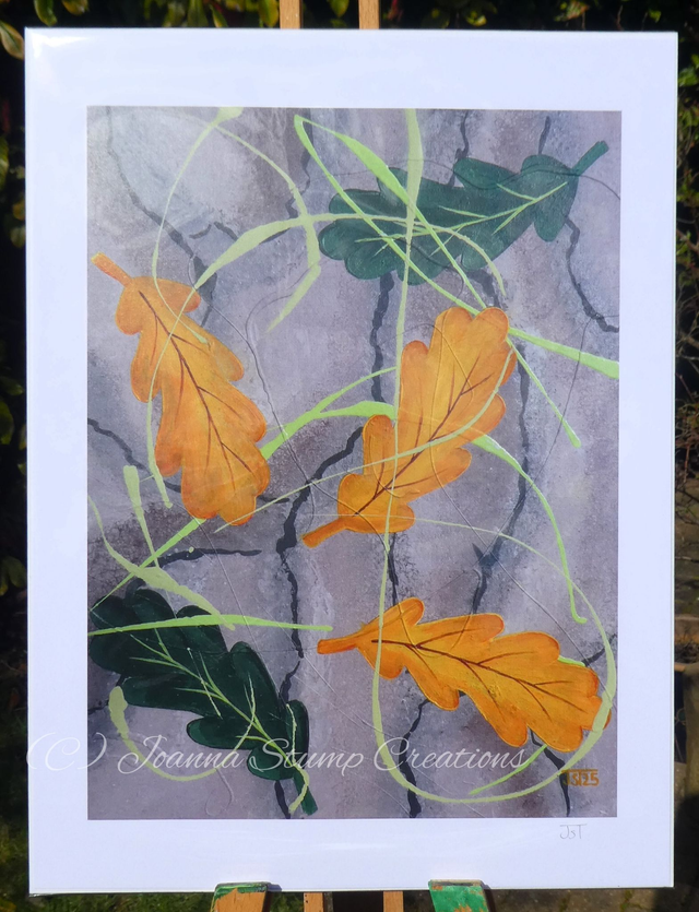 Open Edition Fine Art Print Large, from my "Spiritual Trees" collection, "Endurance"