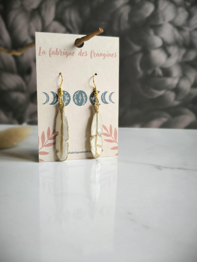 Boucles Plumes d'hiver