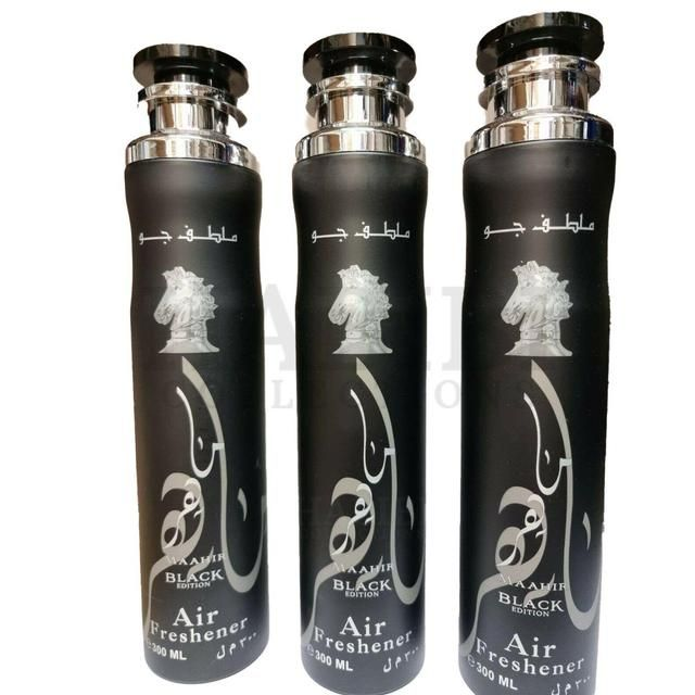 Lattafa Maahir Black Edition Air Freshener - 300ml
