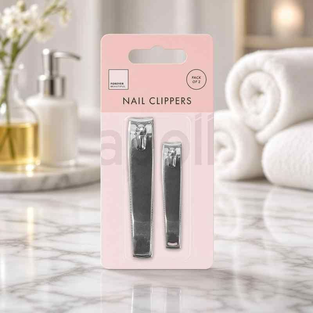 Carbon Steel Nail Clippers â 2pcs | Nail Care