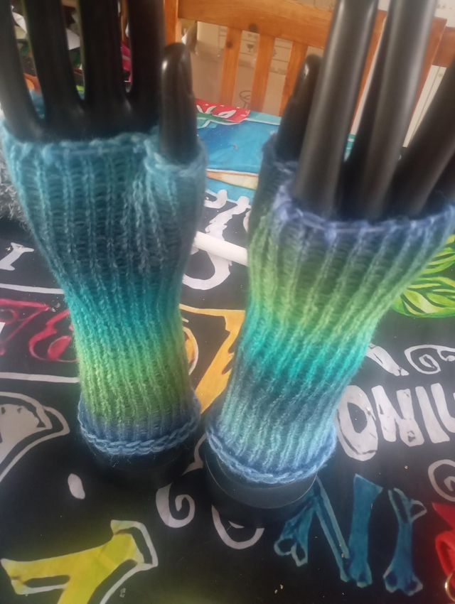 Mitaines multi couleur 