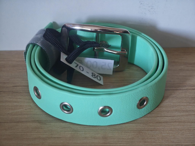 Ceinture Jean turquoise ! (Couleur modifiée par la photo)