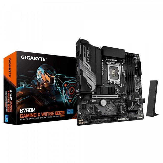 02.2.0095 – Scheda Madre ASRock B760M‑X Gen5 DDR5 – Micro‑ATX compatto con PCIe Gen5 per Intel 12ª/13ª/14ª Gen