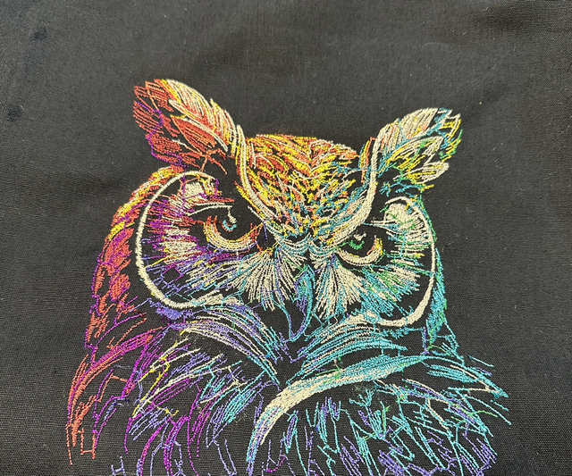 Blanket - Colourful Owl