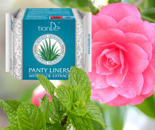 Slipové vložky s extraktem aloe vera