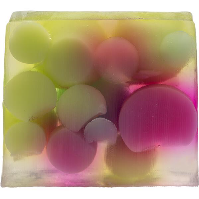 Bubble up soap slice