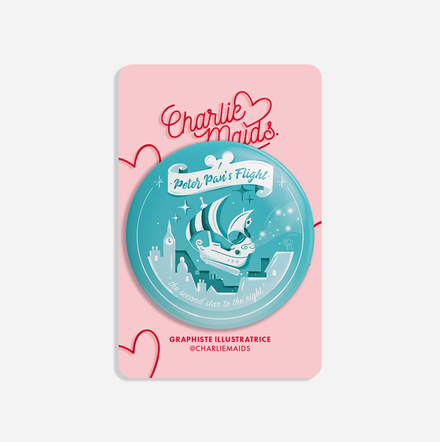 Badge Attractions Légendaires | 01 Peter Pan's Flight