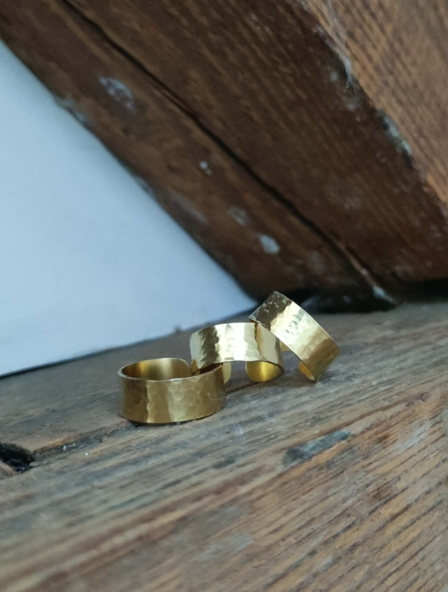 Simple martelage rond