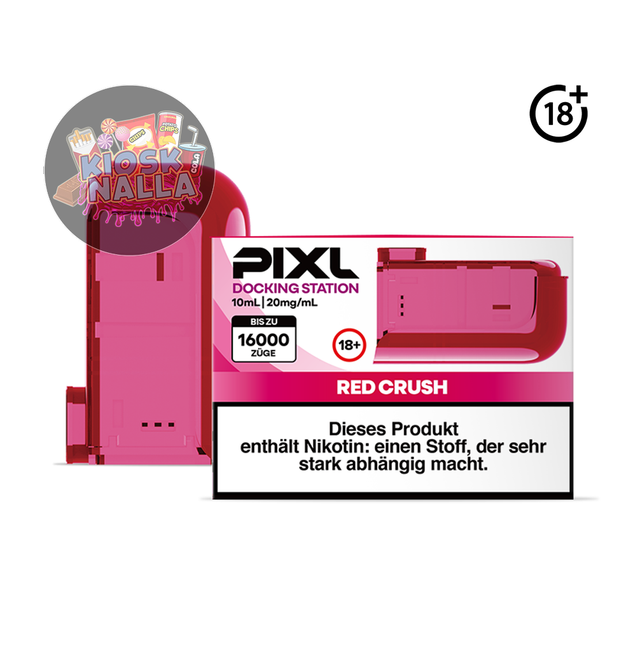 PIXL Xfill Pod - Red Crush (Rote Früchte) - 20mg - 16000 Züge