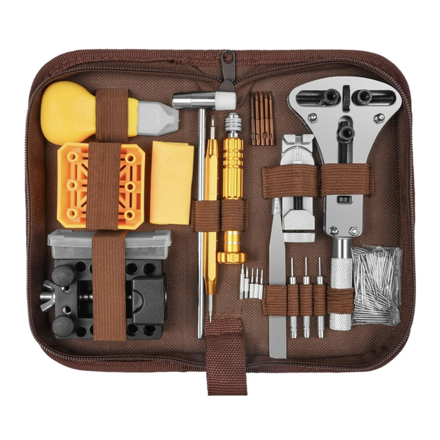Watch Tool Kit Brown 149pcs