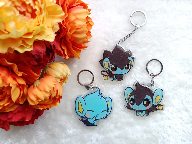 Llavero/Keychain Pokemon (Shinx, Luxio, Luxray)