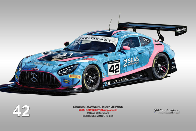 C250402 Mercedes-AMG GT3Evo British GT 25 2Seas #24 DNPK _ICA9355