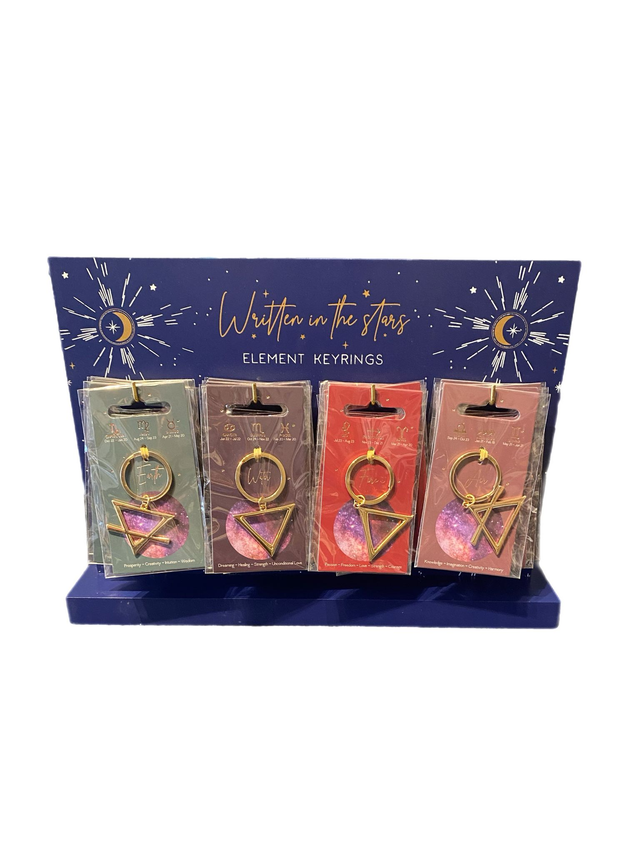 Elemental keyrings 