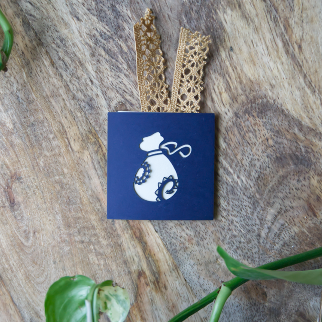 Mini-Carte Heroic Fantasy "Bourse" (5 x 5 cm)