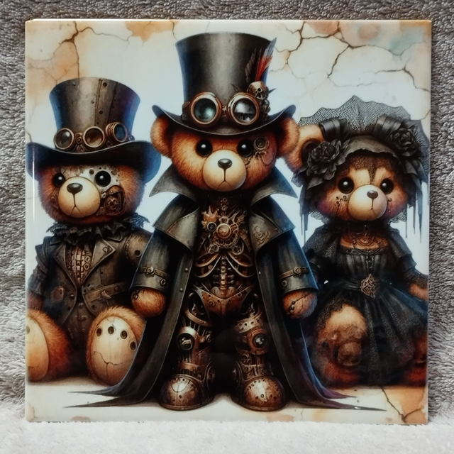 Steampunk familles d'ours
