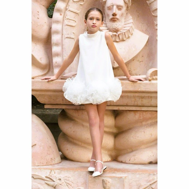 Robe Satin Ivoire | Lena