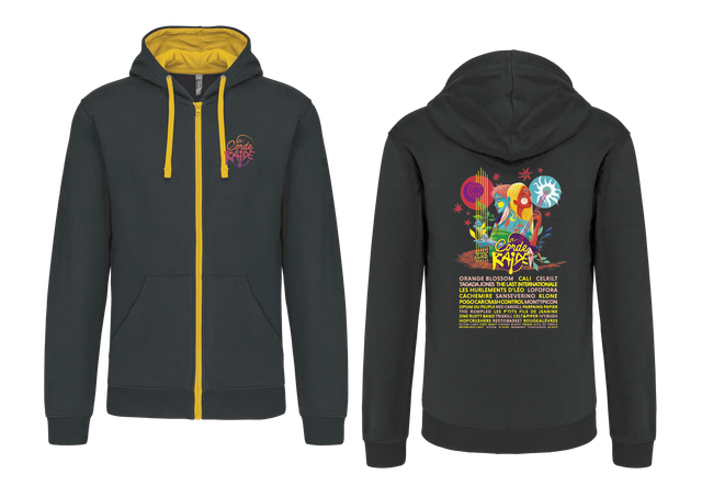 Sweat Zippé Bicolore La Corde Raide – Édition 2026