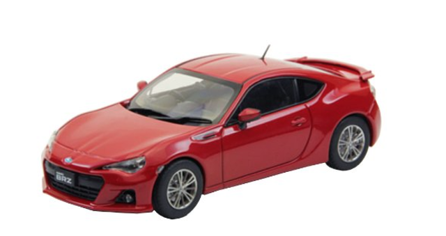 Subaru BRZ rot Ebbro 1:43