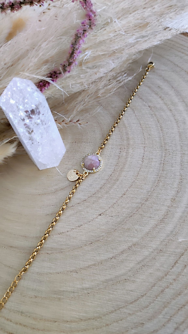 Bracelet "Éclat" Pierre de Soleil n°1