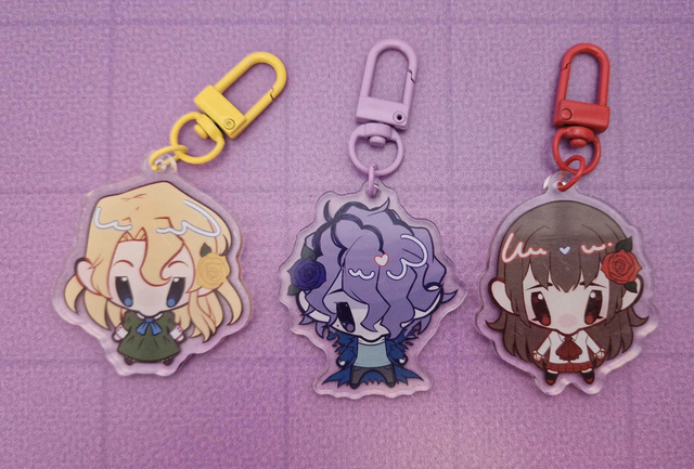 [LAST CHANCE!] Ib Silly Little Guy Keychains