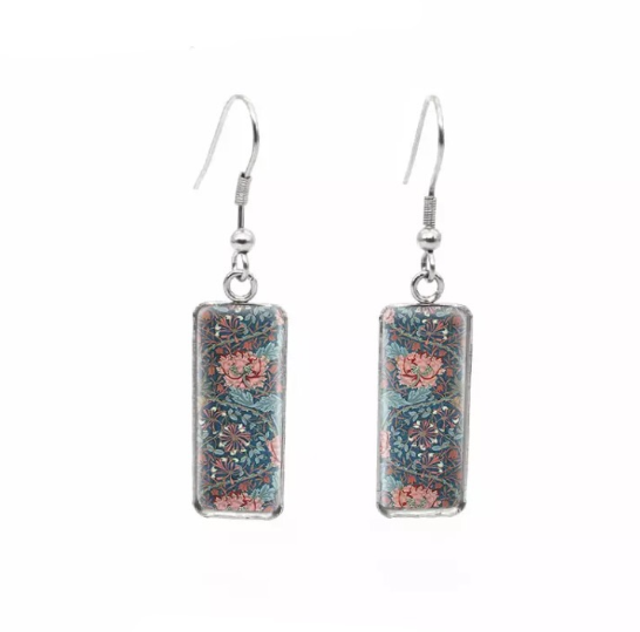 Mandala Art Drop Earrings