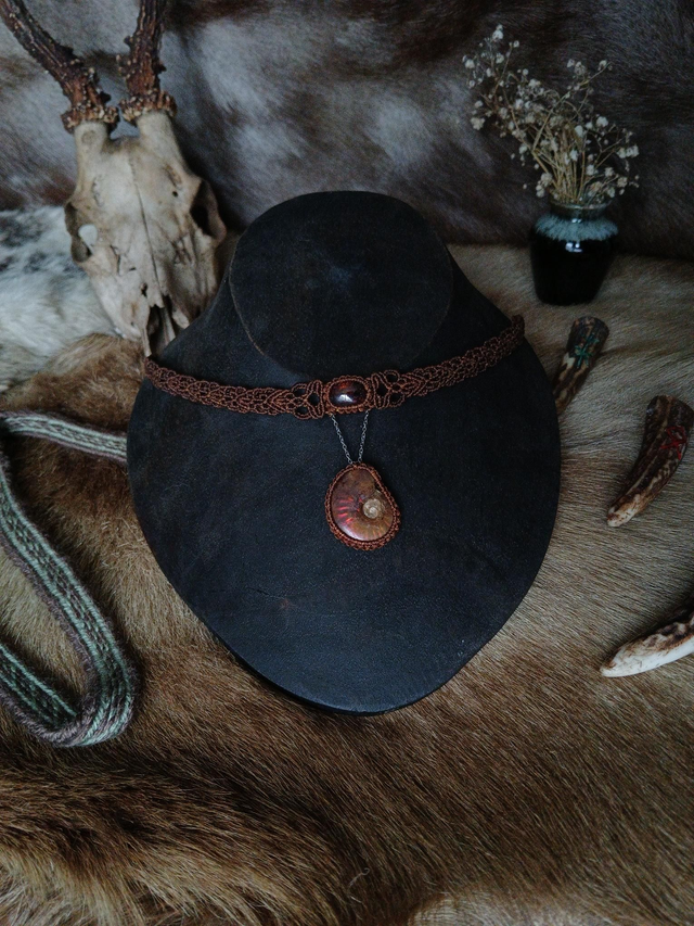 Songe d’Ymir – Sphalérite & Ammonite Opalisée