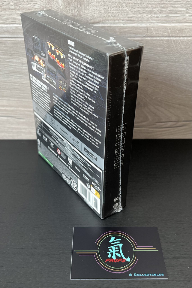 4K Blu-Ray : Batman Collector's Edition Steelbook * New * 1989 * Michael Keaton * Jack Nicholson *