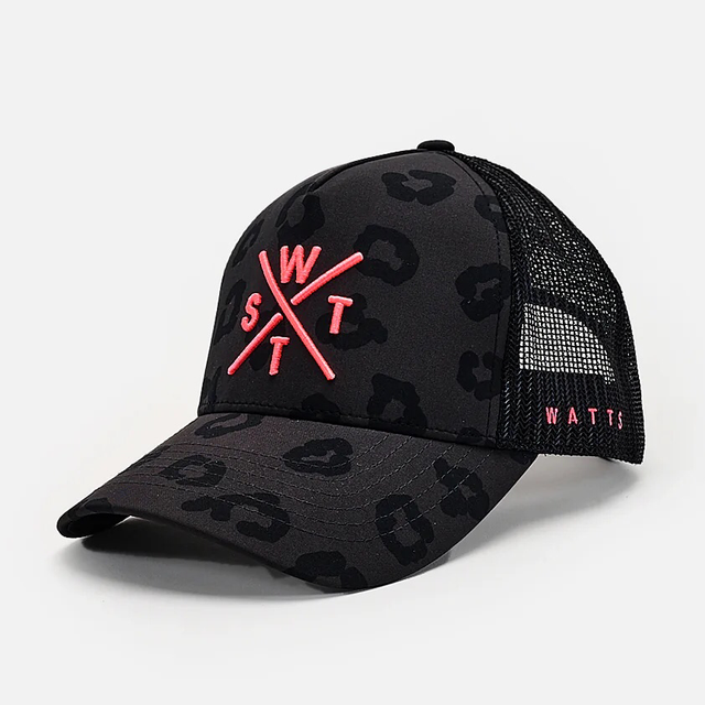 CASQUETTE WATTS TRIBE - LEOPARD DARK IRON