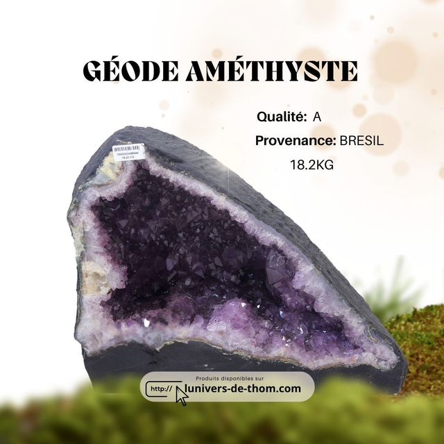  Géode Améthyste Brésil A - 18.2KG