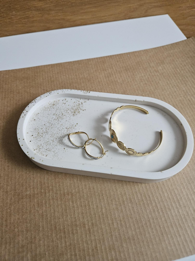 Vide poche paillette