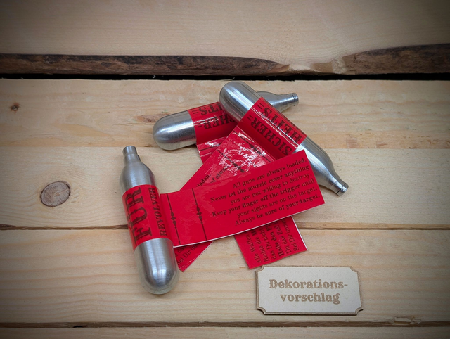 Sicherheitskapsel für CO2-Revoler z.B. ASG, Crosman, Umarex (4358572652)