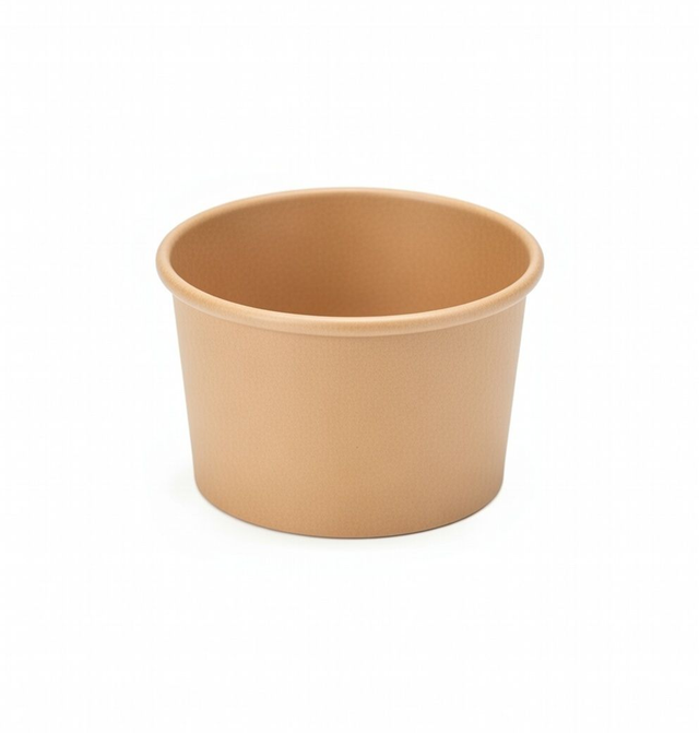 2oz (60ml) Kraft Paper Sampling Cup – Natural Brown (BTC095)