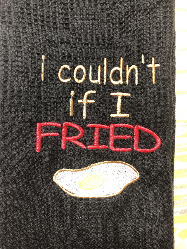 Novelty Tea Towel Set - Don't go Bacon My Heart / I Couldn't if I Fried