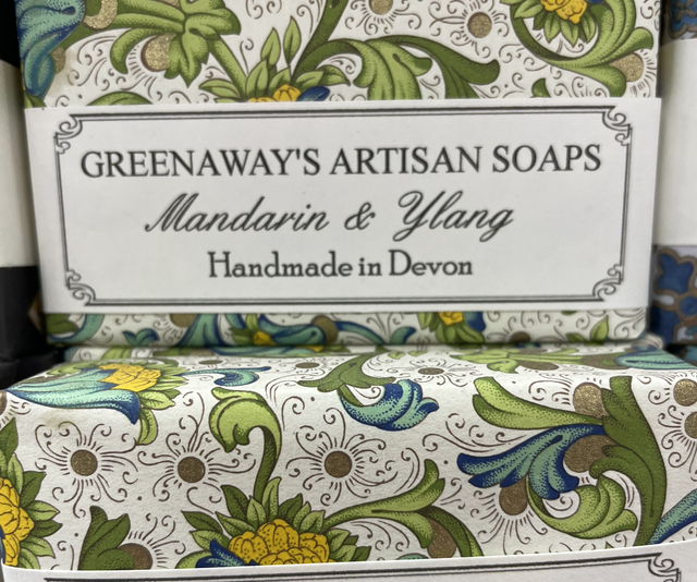 Greenaway’s Artisan soaps- Mandarin & ylang