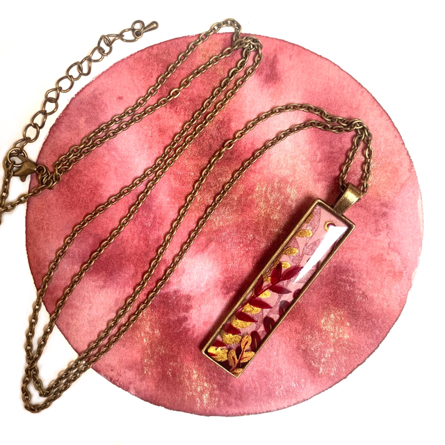 Sautoir Rectangle - Capsule de Janvier 2025