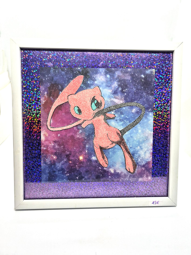 Cadre dessin - Pokemon- Mew