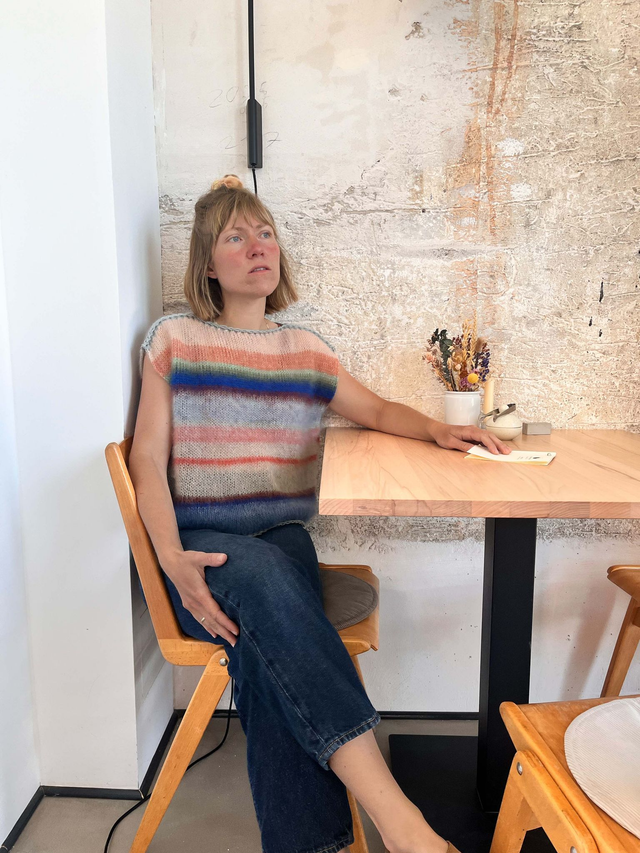 RA-AM Slip Over "tanzende Streifen"