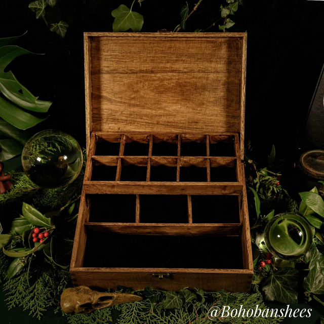 Hand Burned Jewellery Boxes