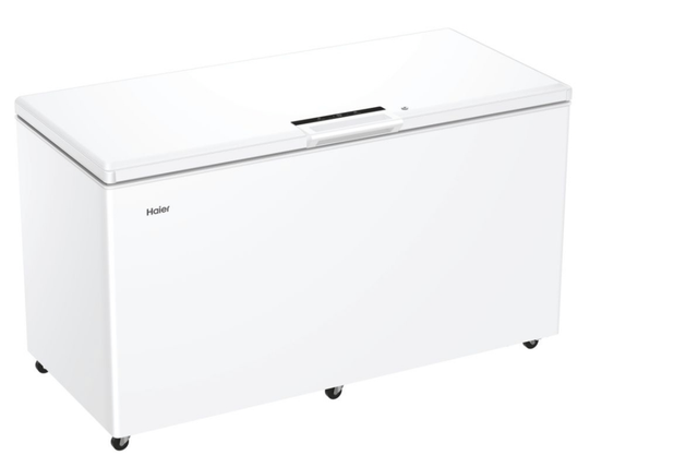 Haier HCE520EK Series 7 Static 508l Chest Freezer, White, E Rated