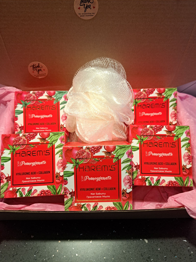 Pomegranate "Perfect"  Soap Bundle.