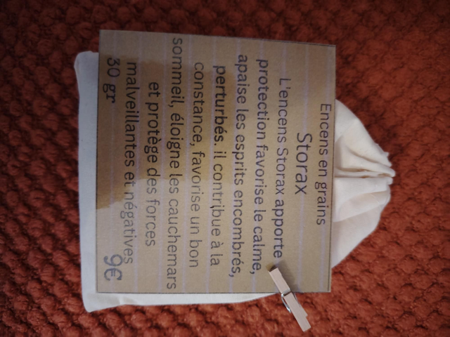 Encens poudre storax