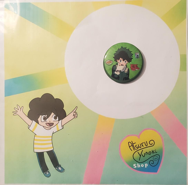 Izuku / Rainbow Badges / Serie 9 / My Hero Academia / (Design by Atsuru_Yunoki (me) )