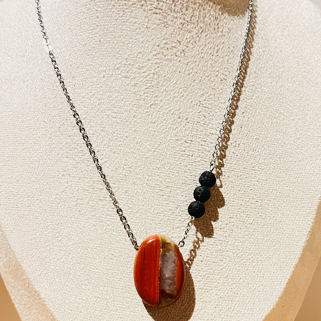 La Jaspe Volcanique - Pièce Unique 