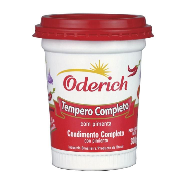 Tempero arisco com pimenta 300 gr- Oderich