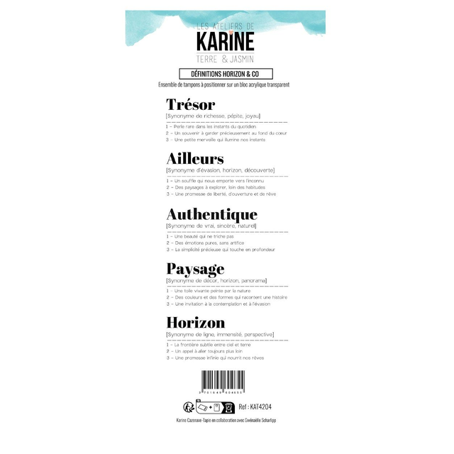 Tampon clear Horizon and co