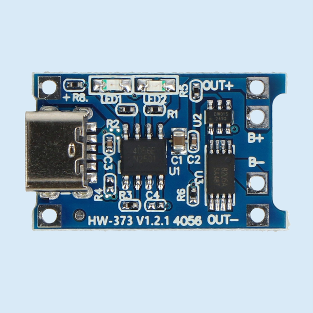 Módulo Hw-373 V1.2.1 4056 Cargador Lipo Tipo C
